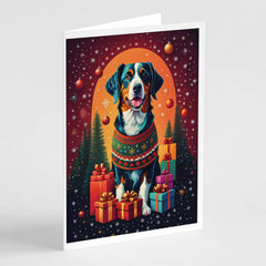 Appenzeller Sennenhund Holiday Christmas Greeting Cards Pack of 8