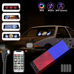 Programmable LED Car Advertising Screen Sign