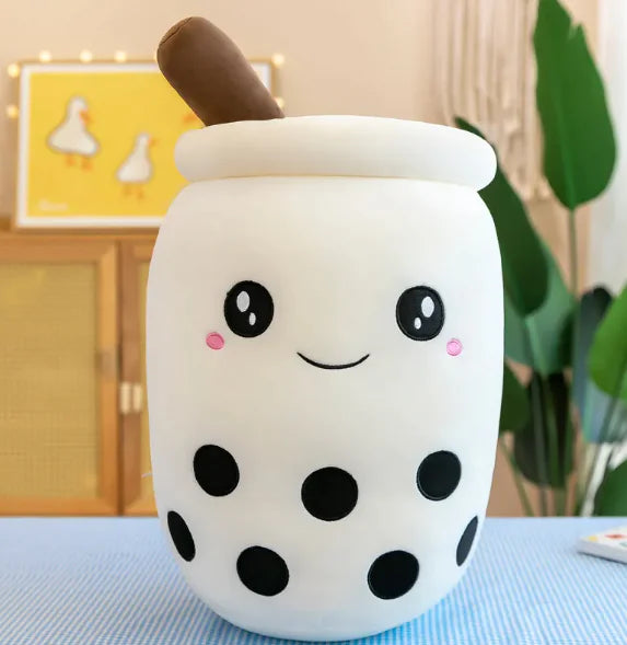 Milky Tea Cup Plush Toy Pillow